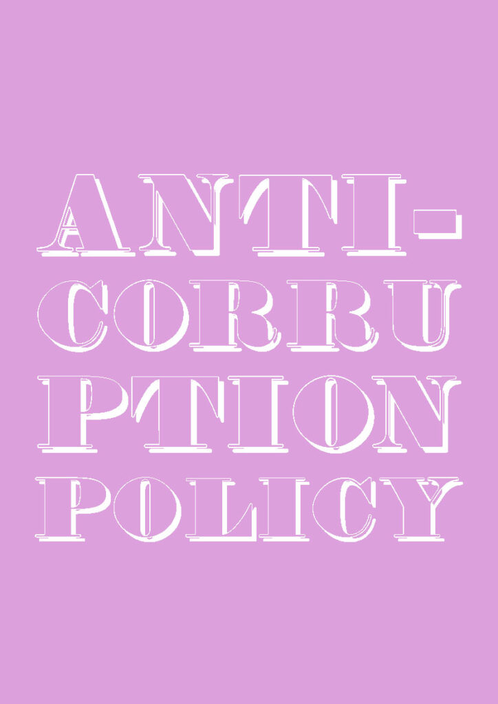 ANTI-CORRUPTION POLICY
